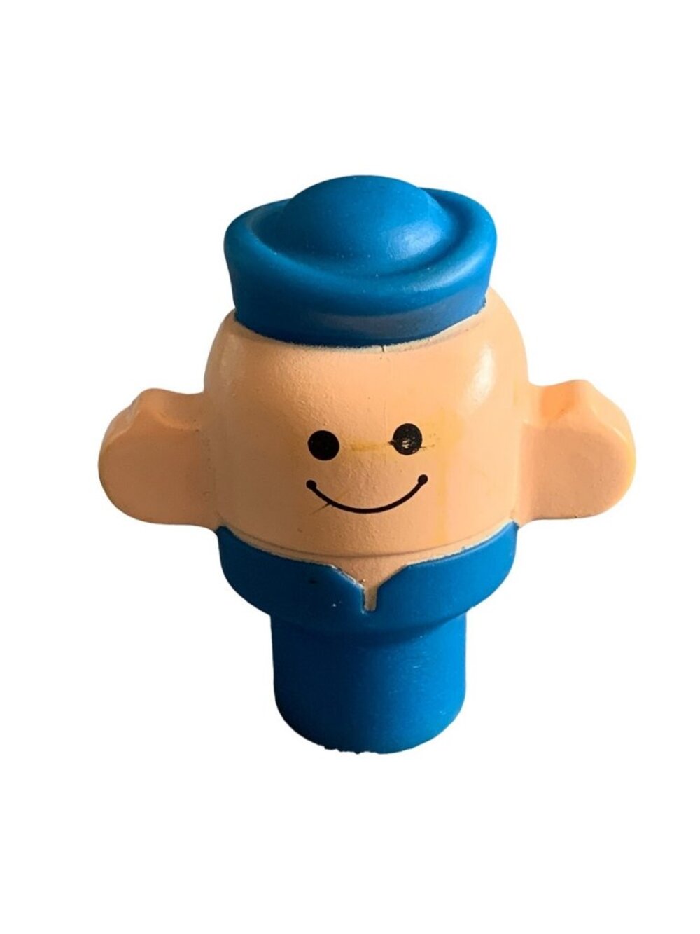 Playskool Blue Sailor Figure 1988 2.5" Vintage